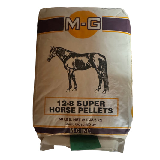 MG 12/8 Super Horse Pellet 3/8" Small #836 - 50 Lb Bag
