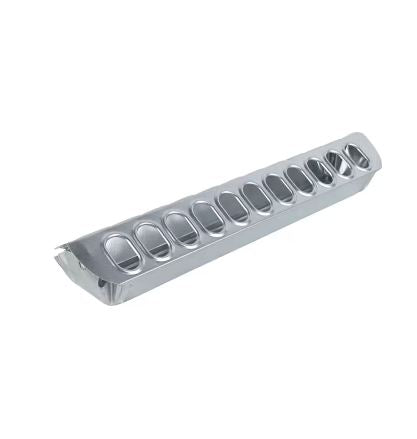 Galvanized 18" Slide Top Poultry Feeder