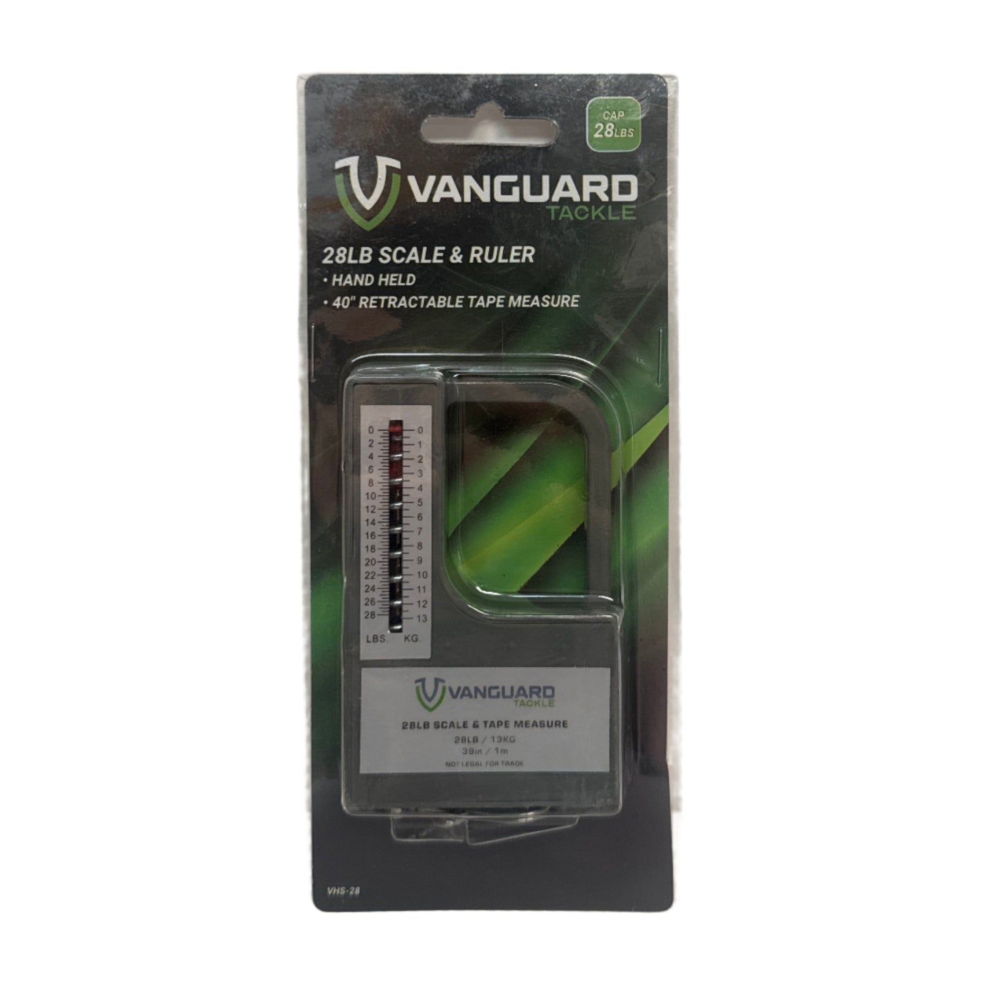 Vanguard 28 lb Fish Scale and Ruler
