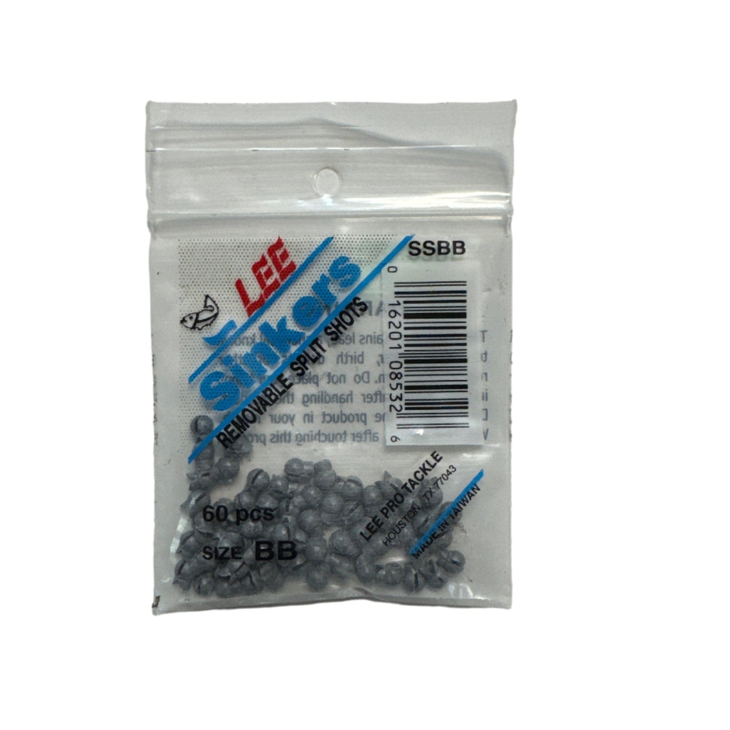 Split Shot Sinkers Size BB