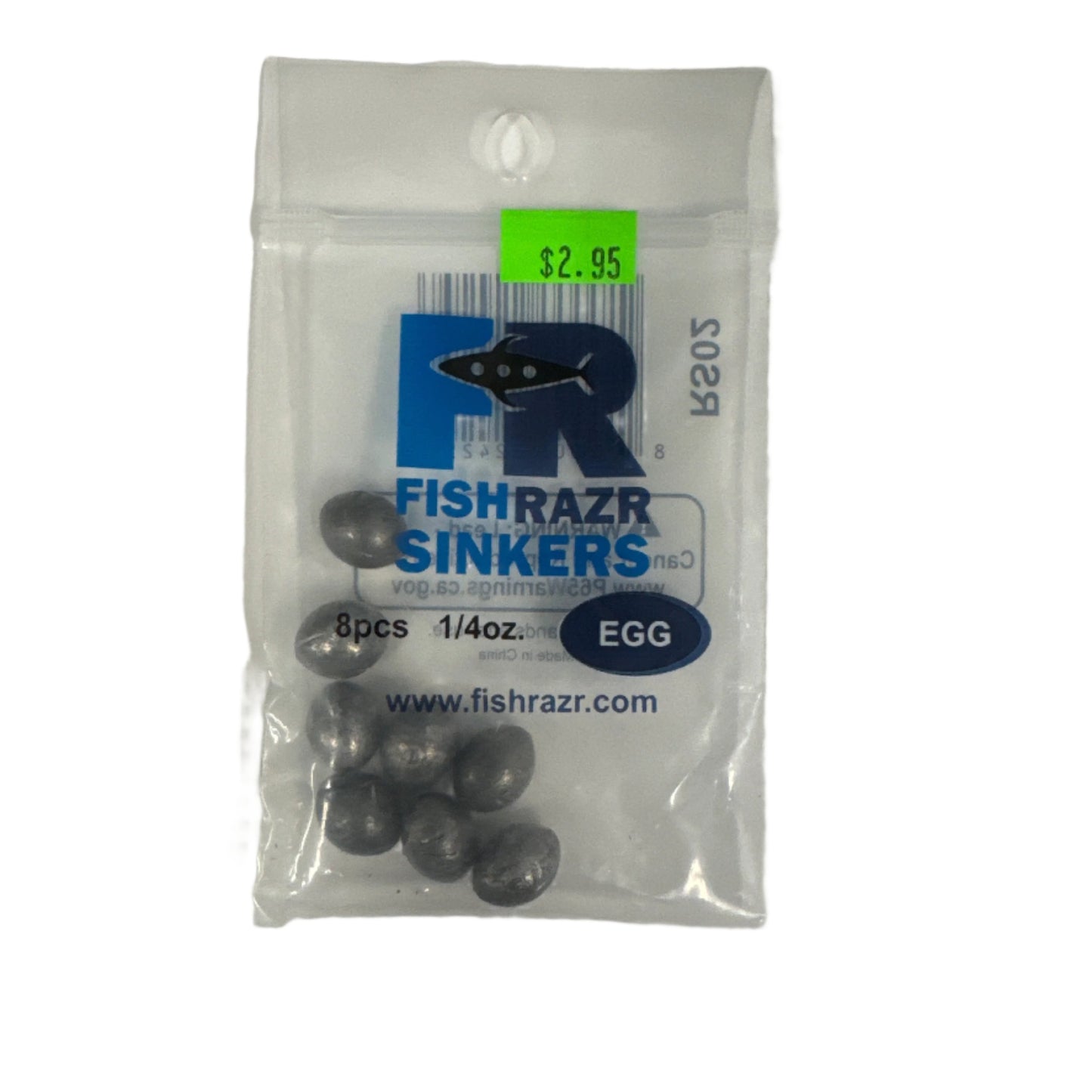 FishRazr 1/4 Oz Egg Weight