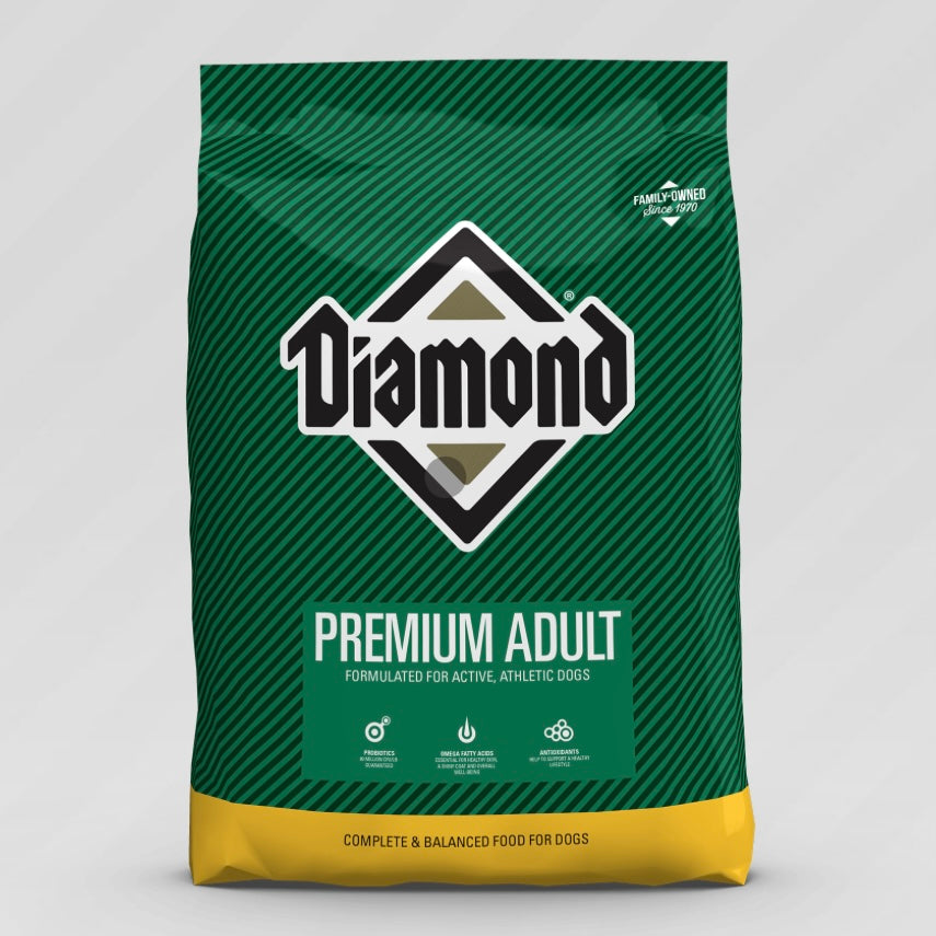 Diamond Naturals Premium Adult 20lb (Green/Yellow)