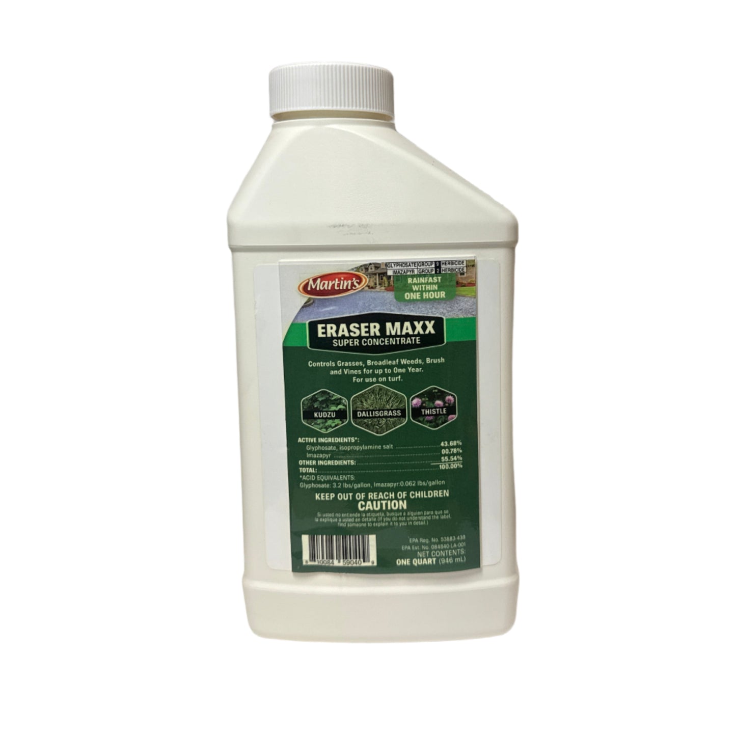 Martin's Eraser Max Vegetation Herbicide Concentrate 1 qt