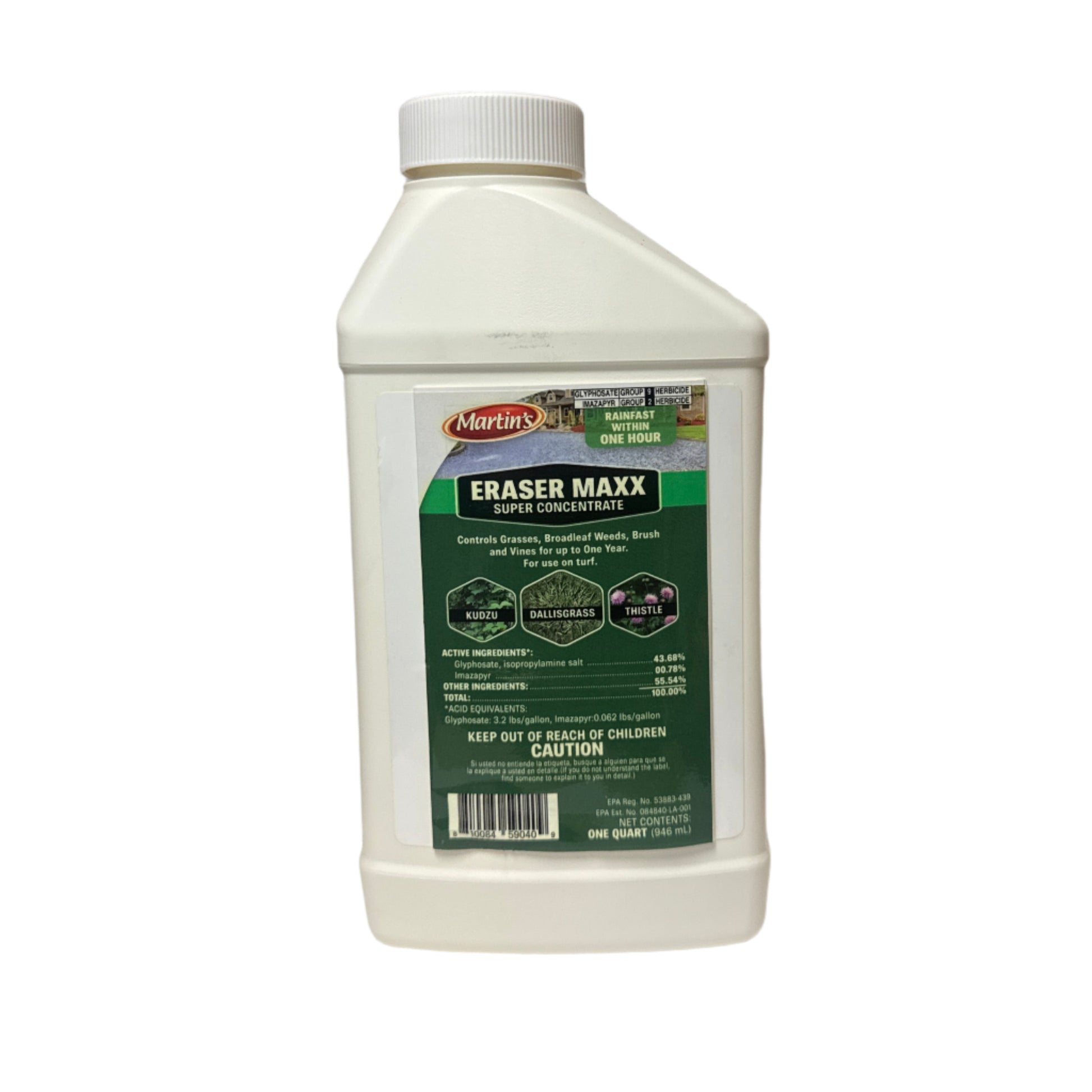 Martin's Eraser Max Vegetation Herbicide Concentrate 1 qt