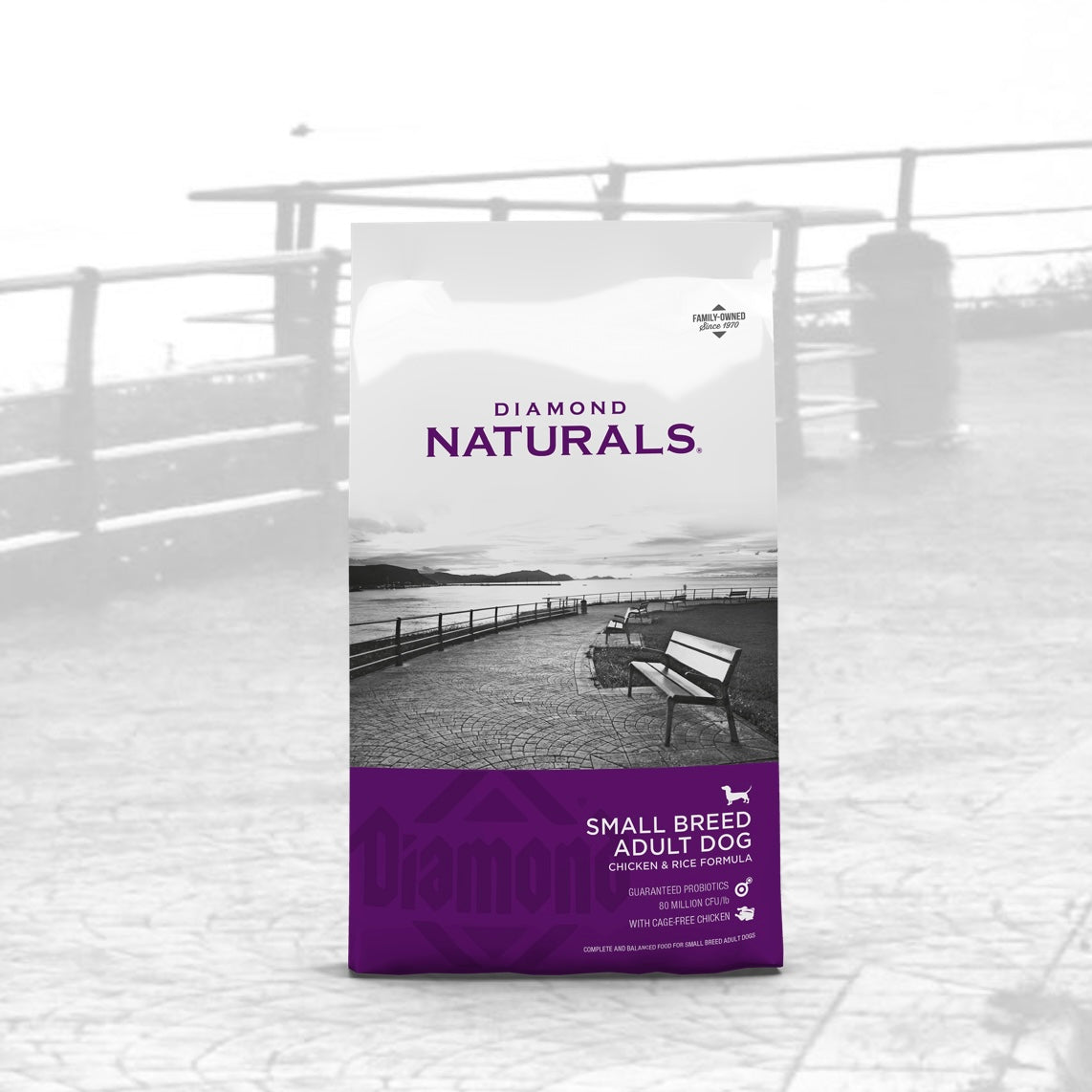 Diamond Naturals Small Breed Adult Chicken & Rice (Purple)
