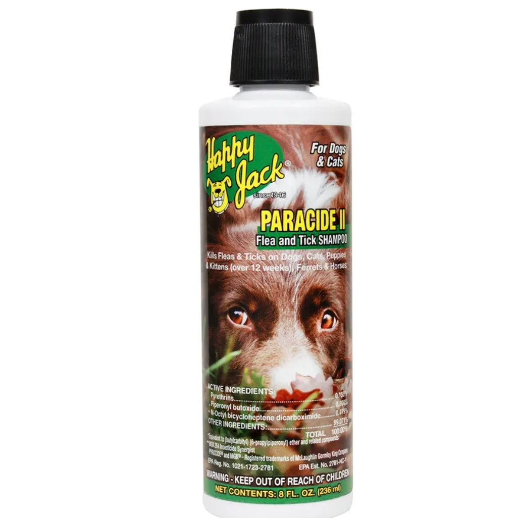 Happy Jack Paracide Flea & Tick Shampoo