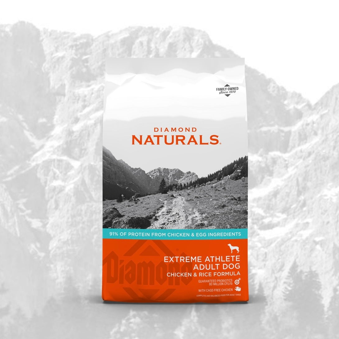 Diamond Naturals EXTREME ATHLETE ADULT DOG CHICKEN RICE FORMULA