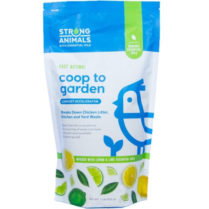 Strong Animals Coop To Garden Compost Accelerator