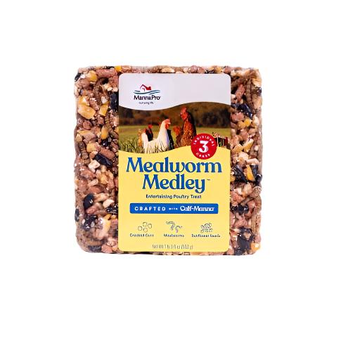 Manna Pro Mealworm Medley Poultry Treat