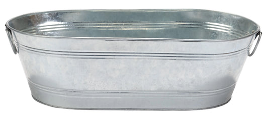 Little Giant® Galvanized Oval Tub, 4 gal.