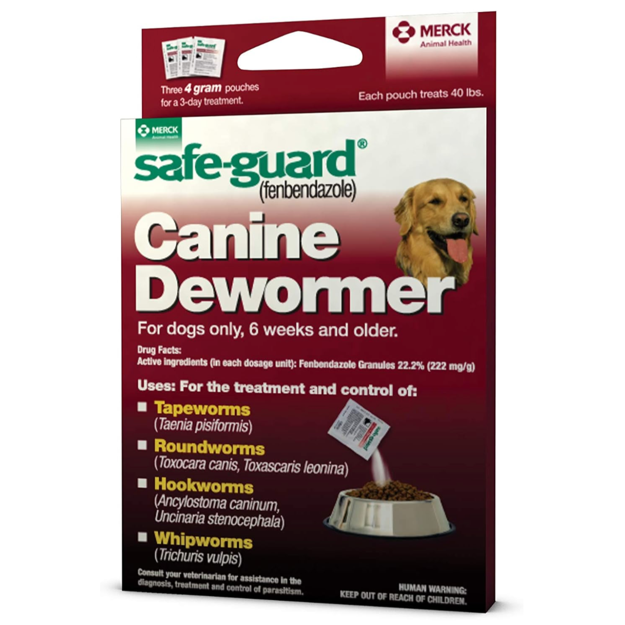Safe-guard® Canine Dewormer 40 lbs