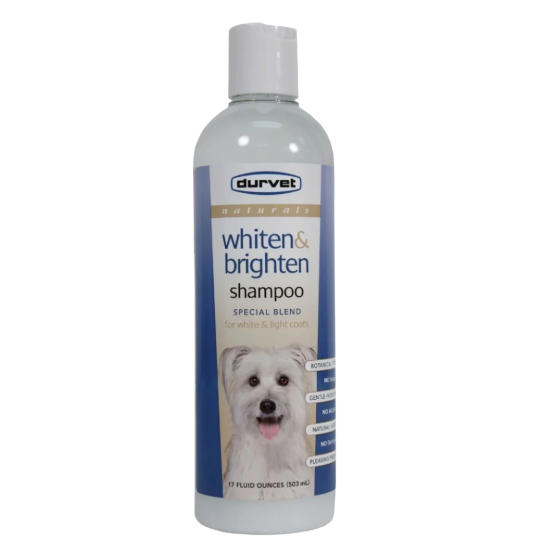 Durvet Naturals Whiten & Brighten Dog Shampoo