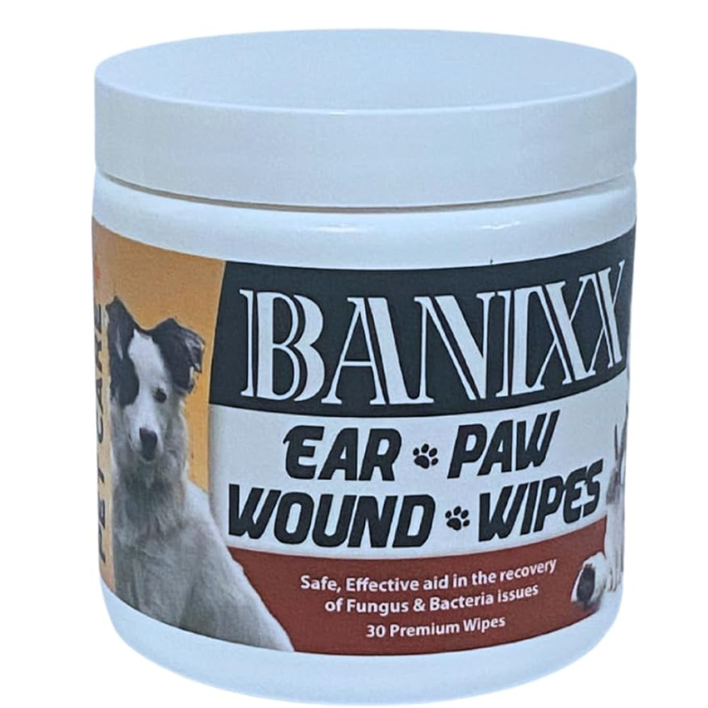 Banixx Ear & Paw Wound Wipes