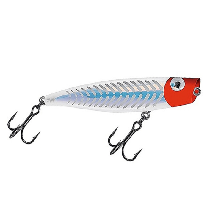 Mirrolure C-Eye Series Poppa Mullet C36MR-11SB Red Head White Body