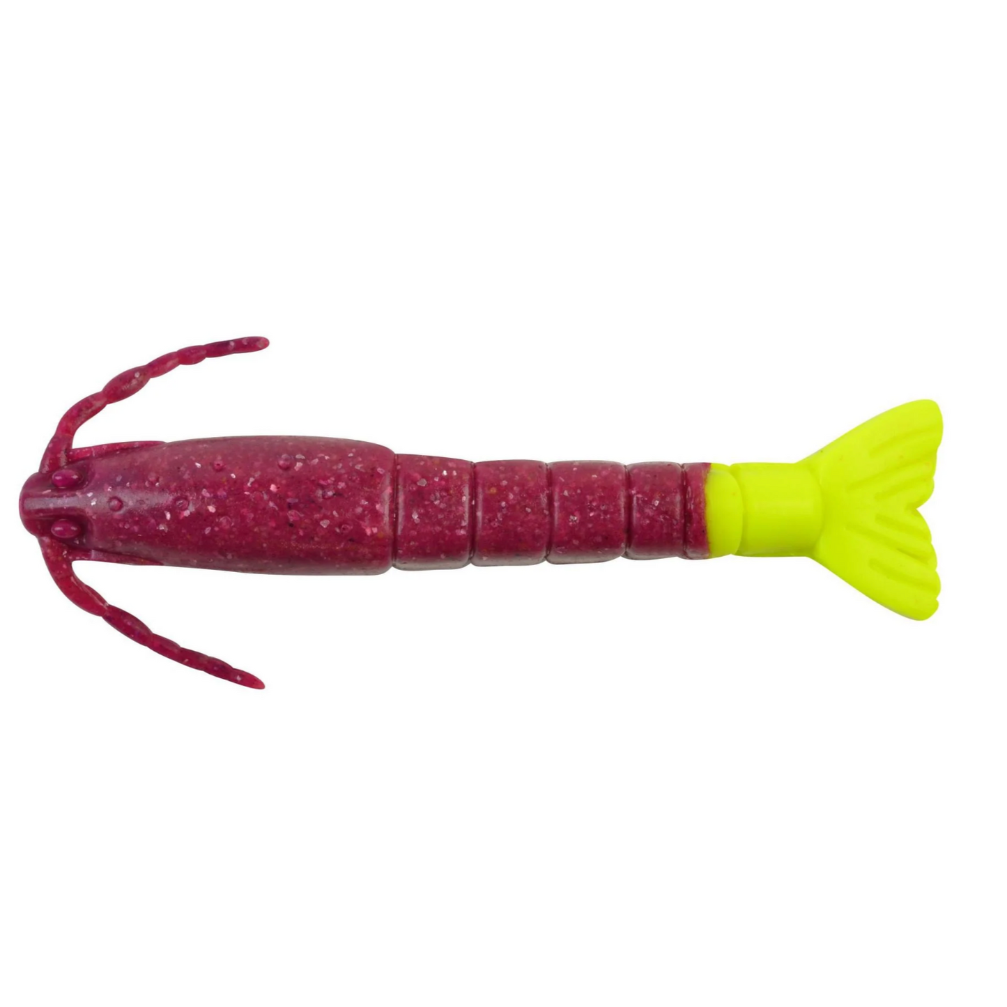 Gulp!® Saltwater Shrimp Purple/ Chartreuse 6Ct