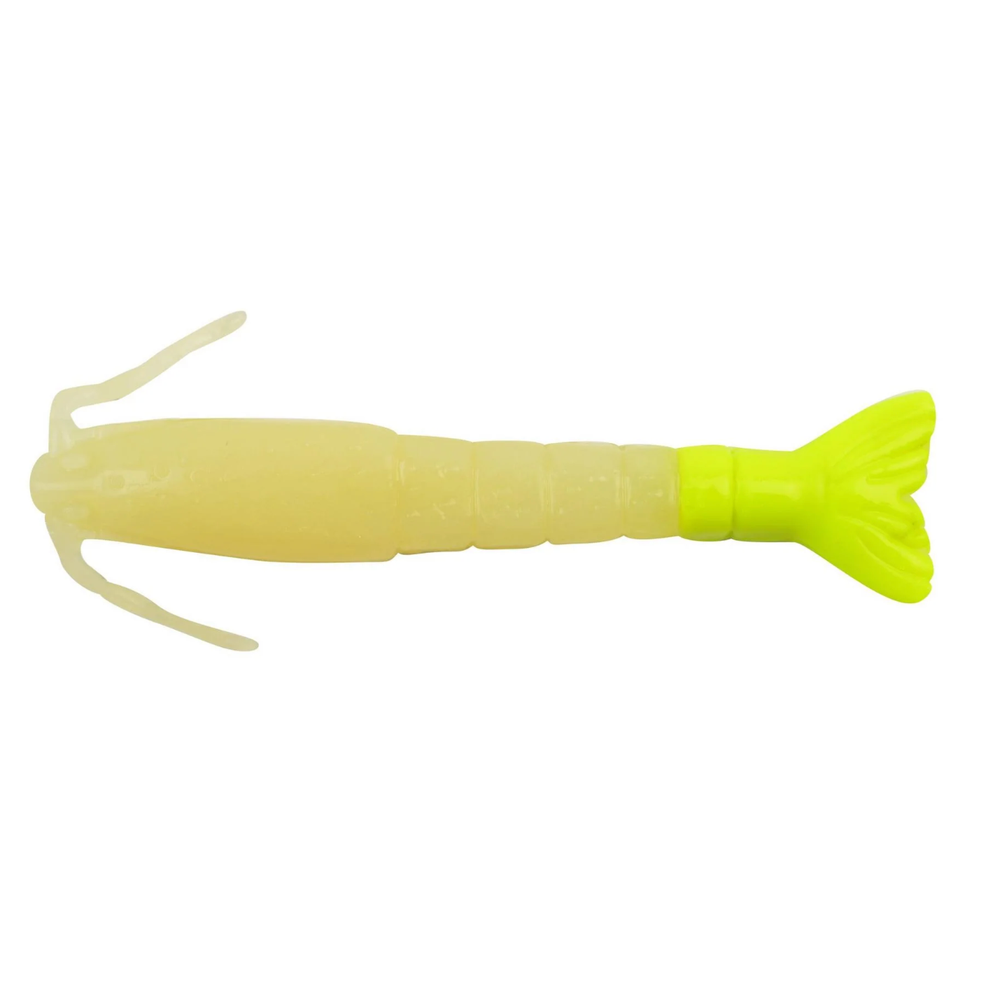 Gulp!® Saltwater Shrimp Glow/ Chartreuse 6 Ct