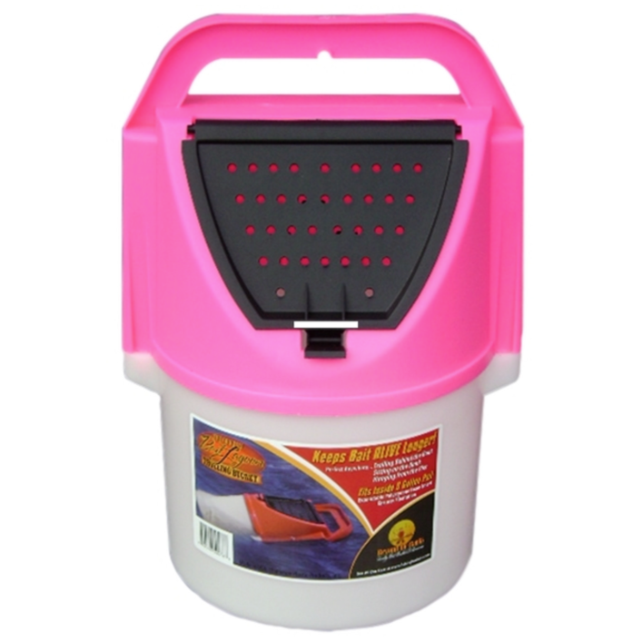 Bait Lagoon Trolling Bait Storage Bucket Pink