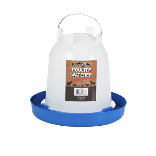 Double Tuff 5 Qt Poultry Waterer