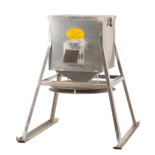 LAMCO 350 LB. LOW & THROW CORN FEEDER