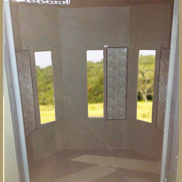 BIG COUNTRY (FIBERGLASS) 5x7 Combo Deer Blind Blind
