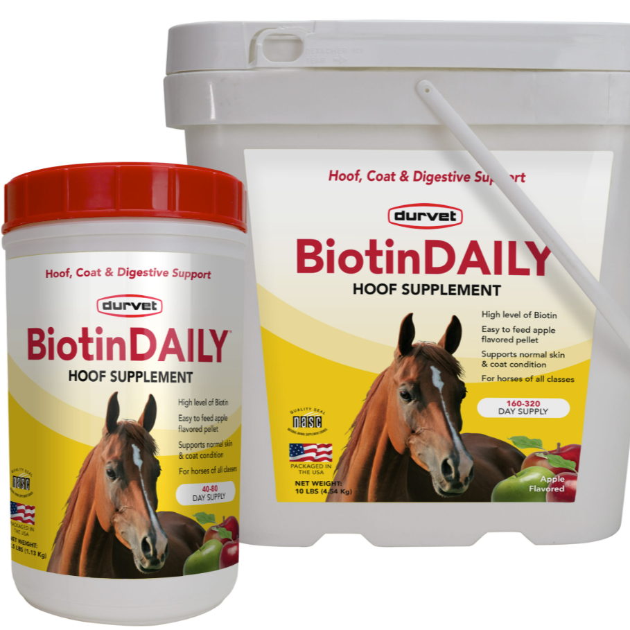Durvet BiotinDAILY™ Hoof Supplement 2.5 lbs