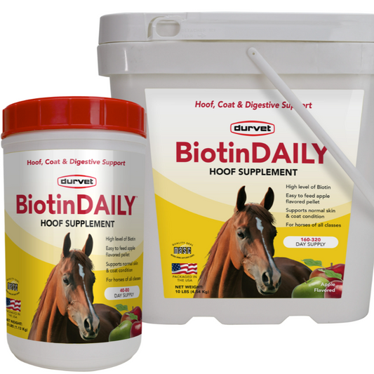 Durvet BiotinDAILY™ Hoof Supplement 2.5 lbs
