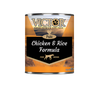 Victor Chicken and Rice Formula Pâté Canned Wet Food