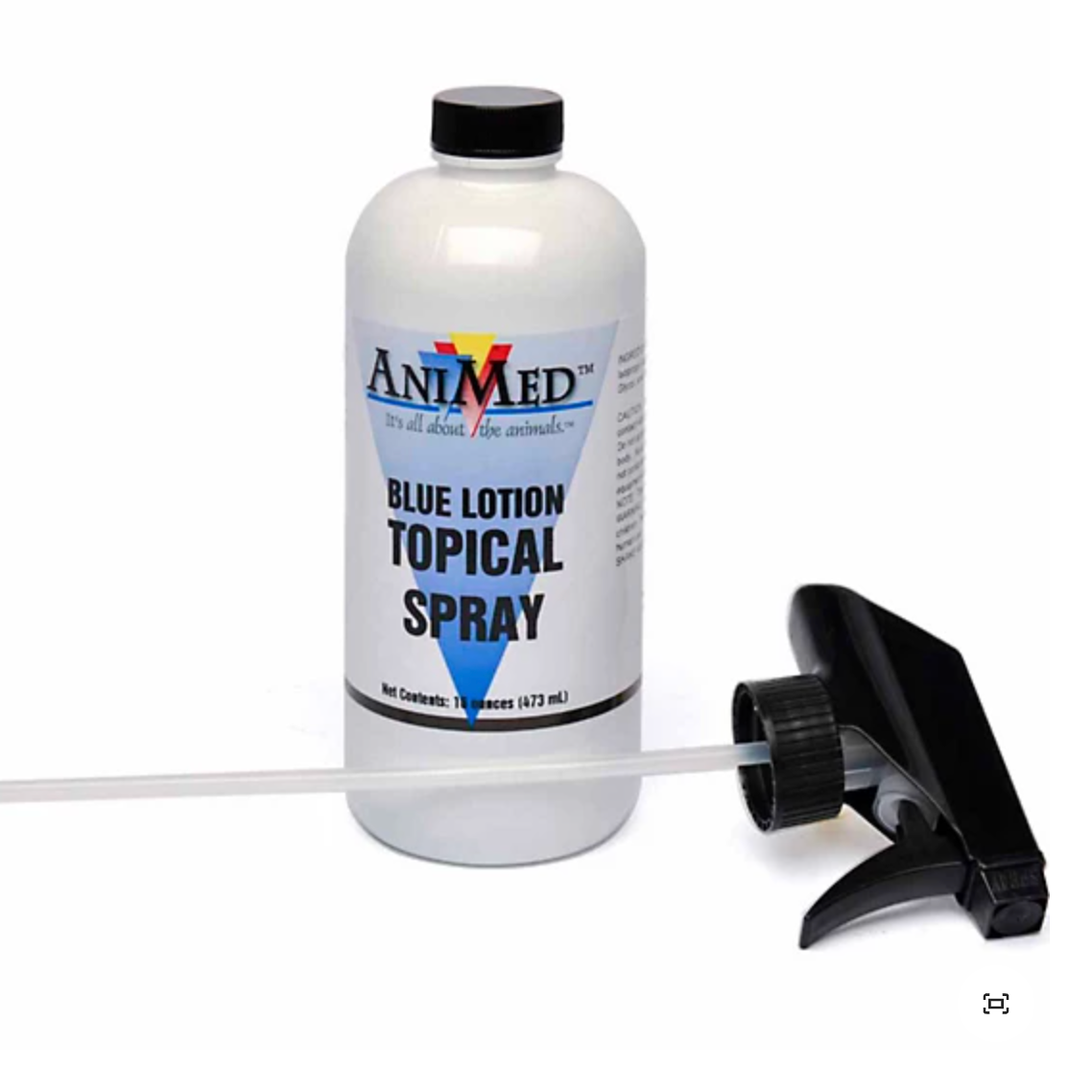 AniMed Blue Lotion Topical Antiseptic Wound Dressing