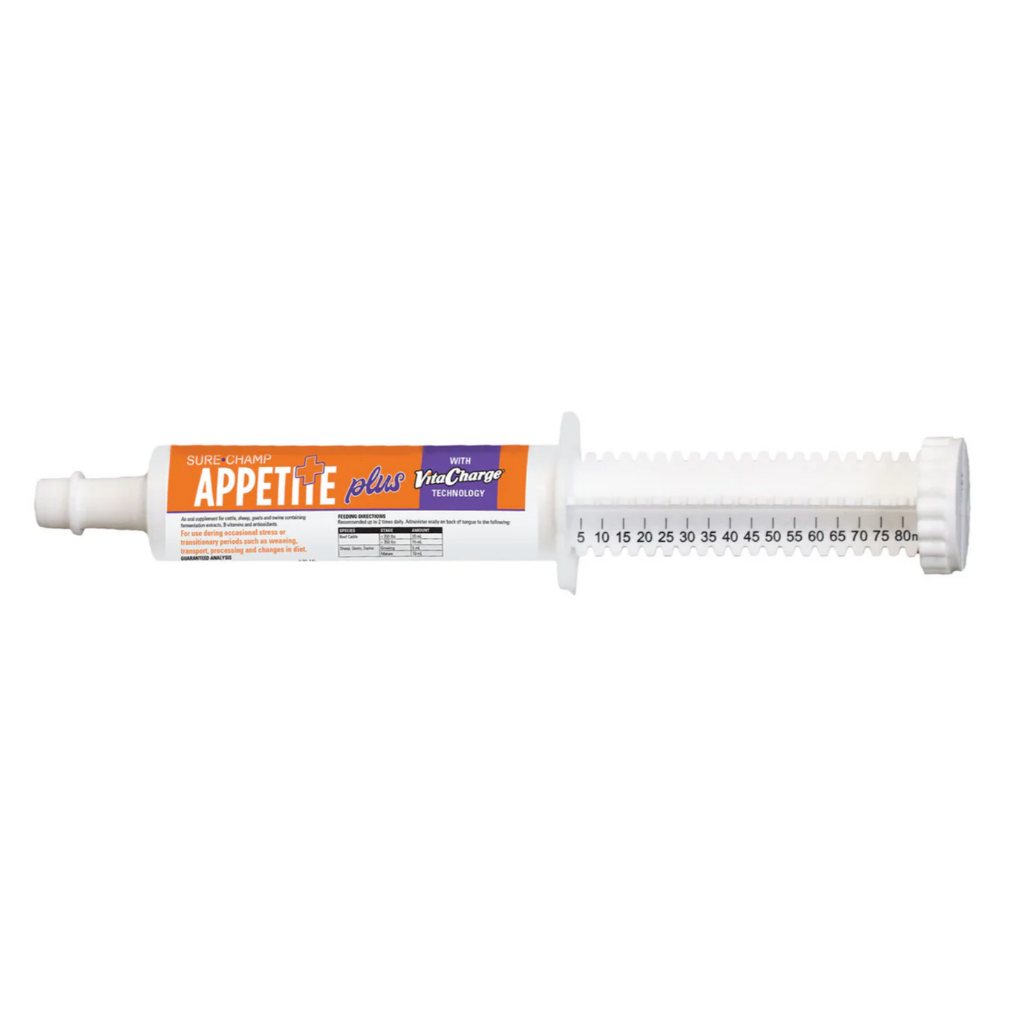 Sure Champ Appetite Plus Gel with VitaCharge for Livestock