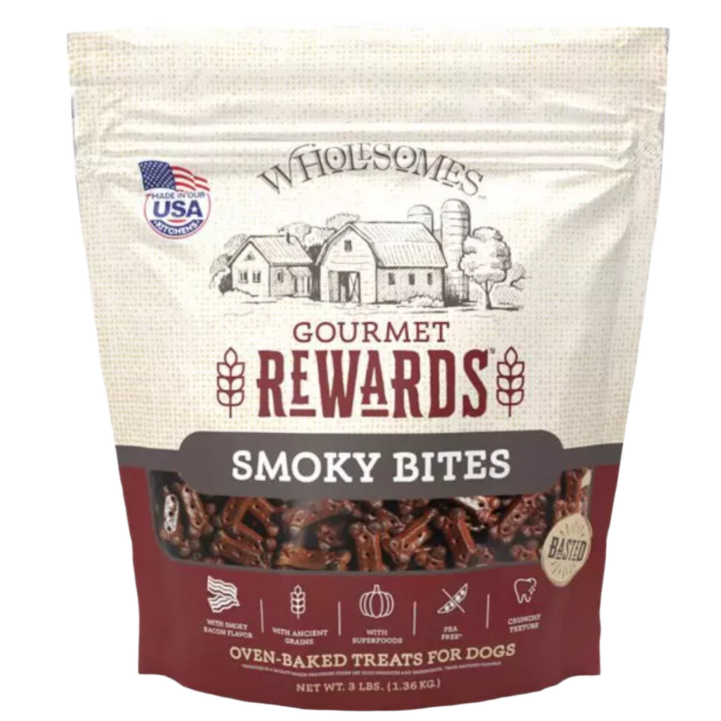 Wholesomes™ Gourmet Rewards Smoky Bites