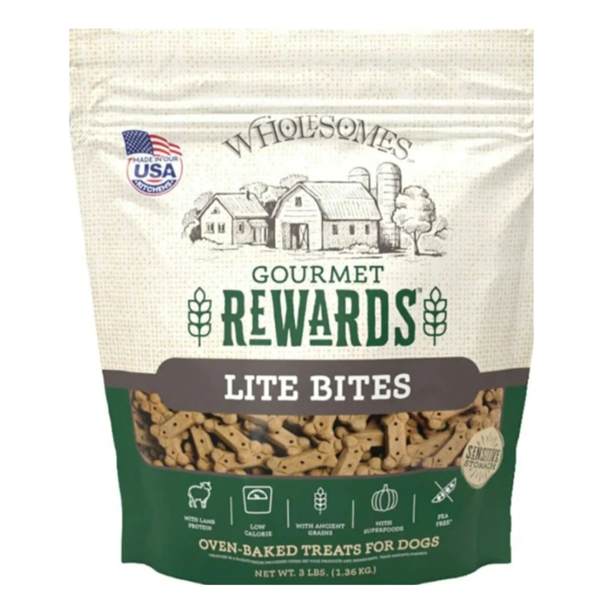 Wholesomes Gourmet Rewards Lamb Lite Bites