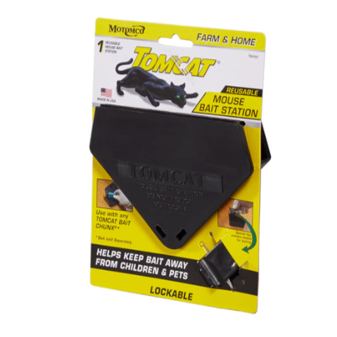 Tomcat - Triangular Mouse Bait Station