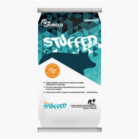 Sunglo Stuffed Show Supplement for Pigs, 40-lb bag