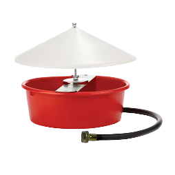 Little Giant Automatic Chicken Waterer w/ Cover, 5 quart