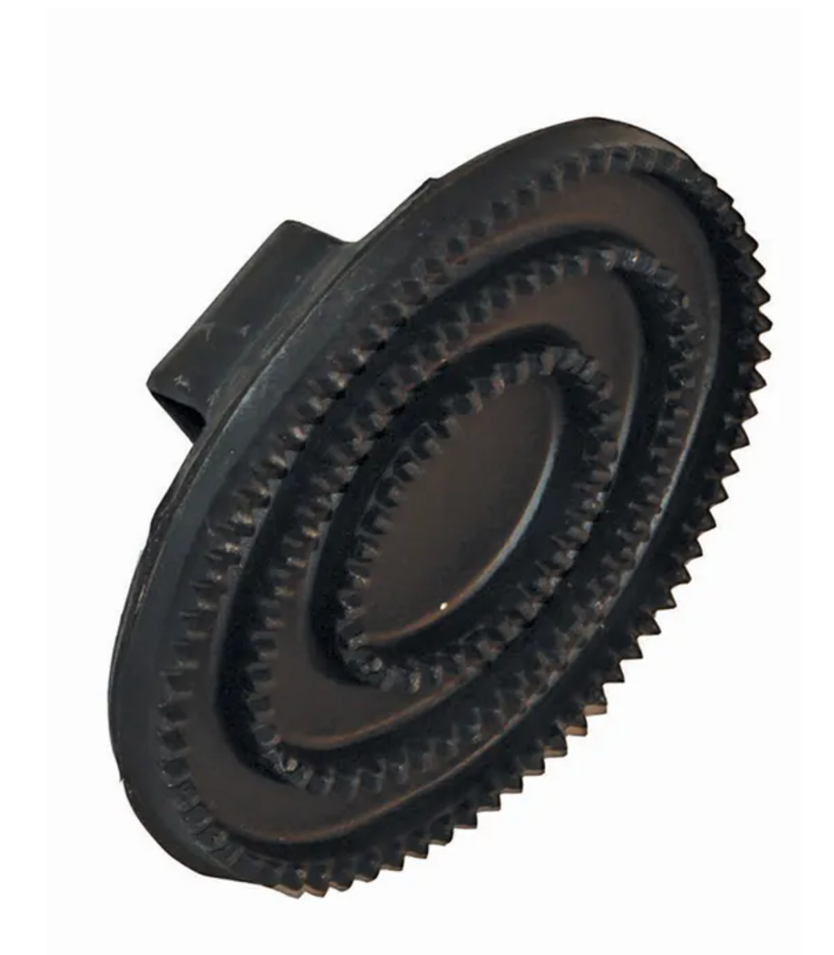 Black Rubber Curry Comb