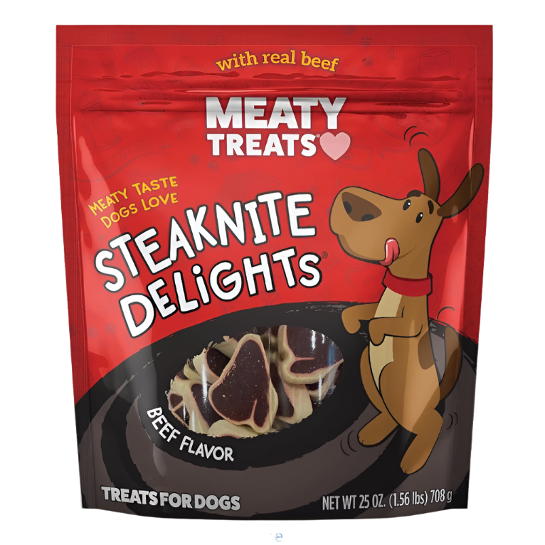 Meaty Treats Steaknight Delights Beef Flavor, 25-oz.