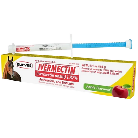 Durvet Ivermectin Paste, 1.87%, 6.08g