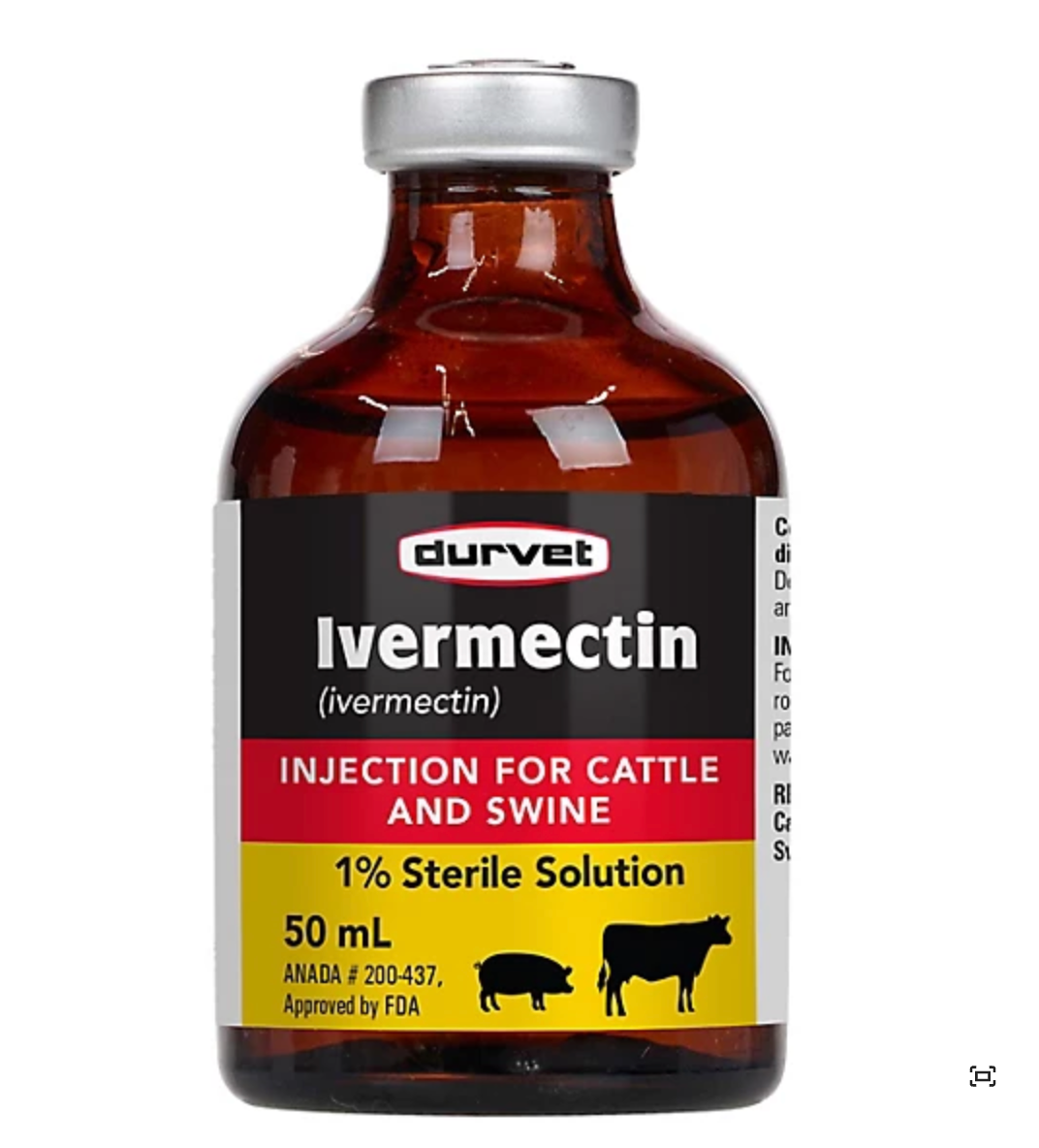 Ivermectin Injection (50 ML) Dewormer