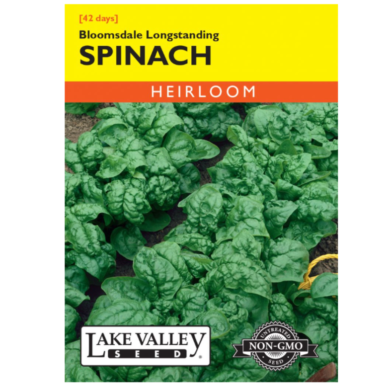 Spinach Bloomsdale Longstanding Heirloom