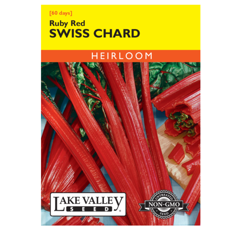 Swiss Chard Ruby Red Heirloom
