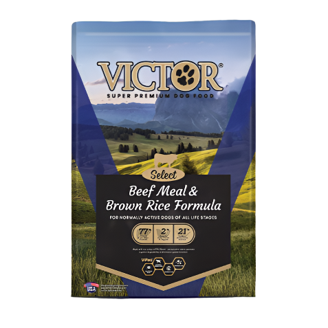 Victor Beef Meal & Brown Rice Formula 14 lb (Blue) Dog Food
