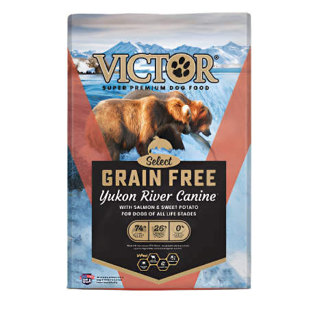 Victor Grain Free Yukon River Canine (Orange) 30 lb Dog Food