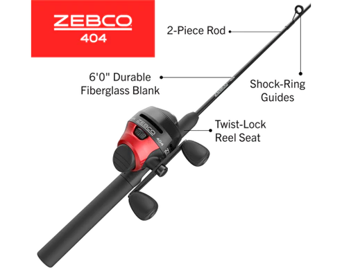 Zebco, 404 Spincast Combo