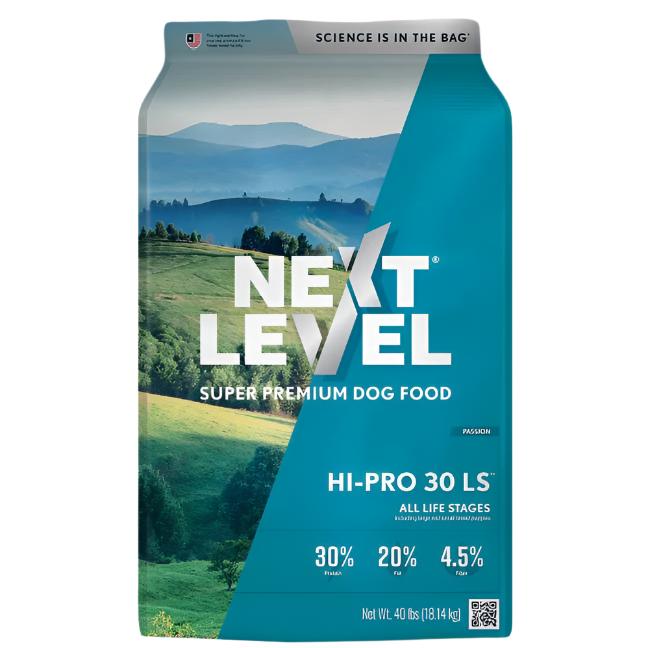 Next Level Hi Pro 30 LS 40 lb Dog Food