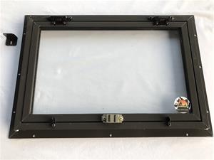 17" x 11 1/2" - Clear Swing Sash With Frame