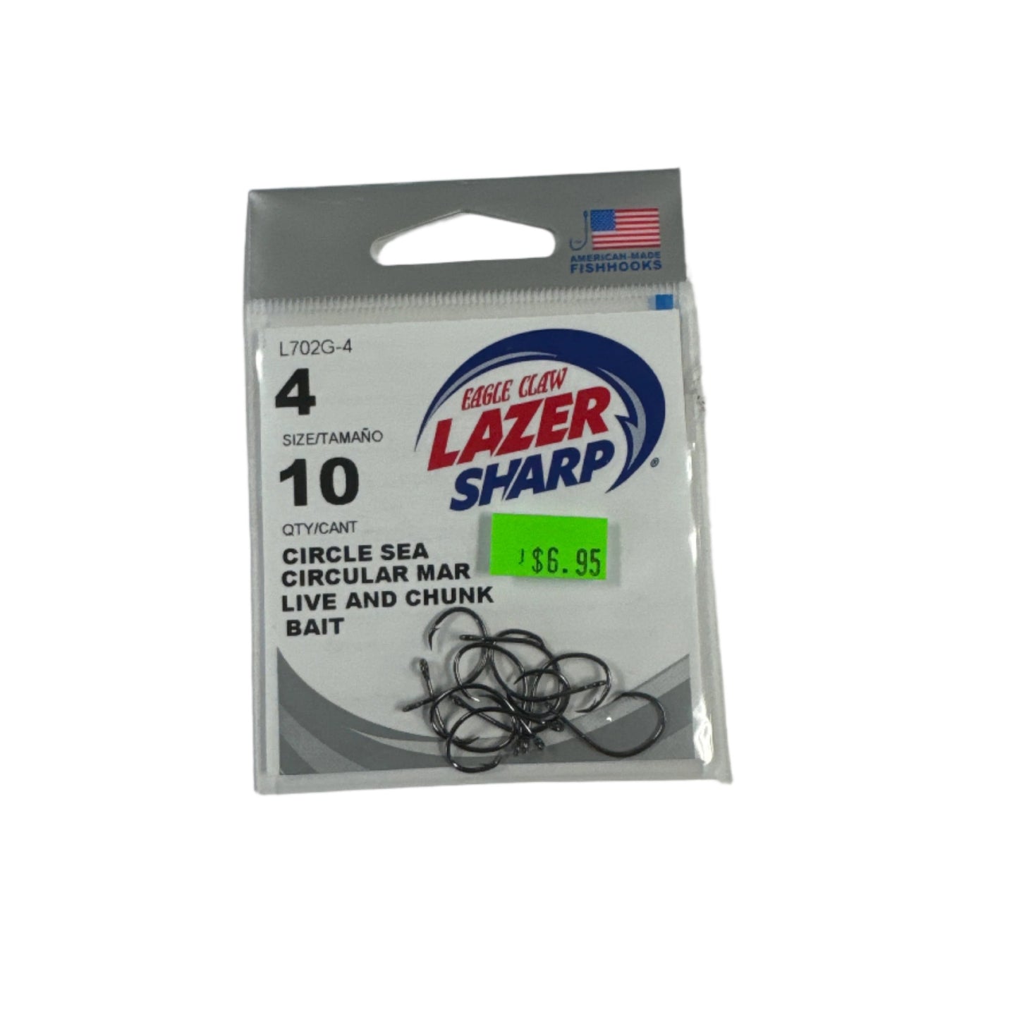 Lazer Sharp Size 4 Circular Hook