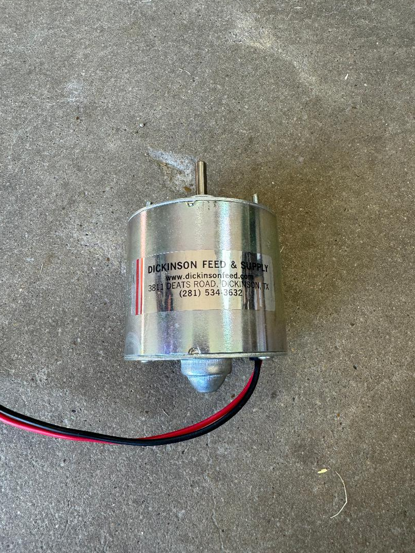 12V Deer Feeder Motor 1/4 Shaft