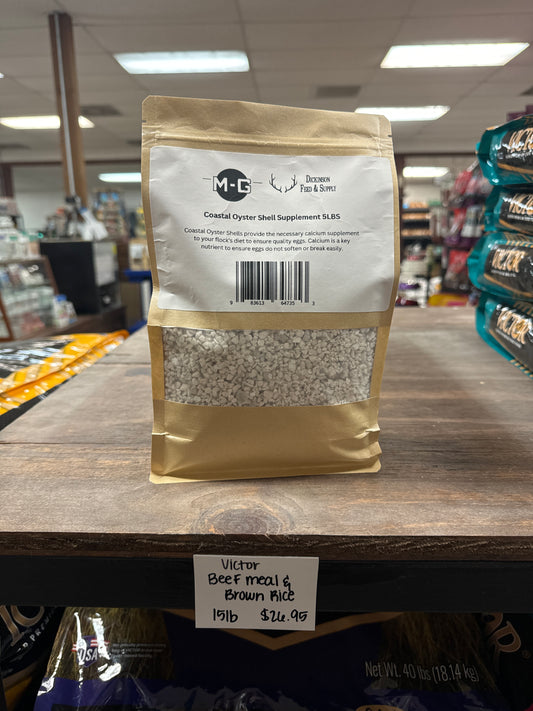 MG Oyster Shell Supplement -  5 lb Bag