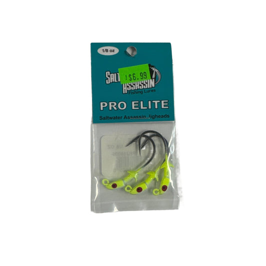 Saltwater Assassin Pro Elite 1/8 Oz Jig Head