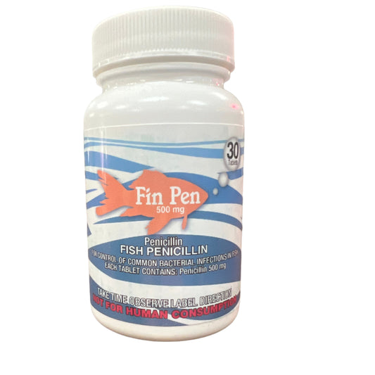 Bottle of Fin Pen Fish Penicillin 